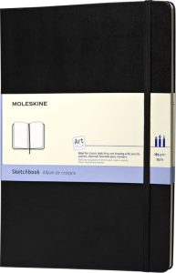 Cuaderno de dibujo A4 Moleskine - Negro intenso